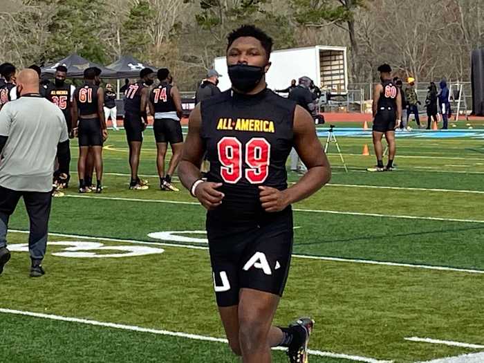 T.A. Cunningham, Defensive End, Johns Creek (Ga.) High School - 2024 - Under Armour Atlanta